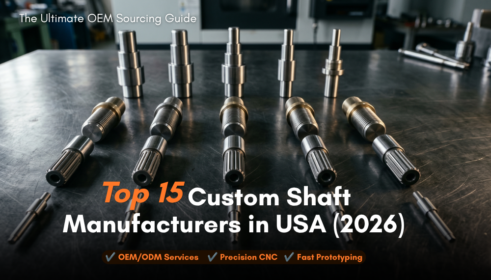 Top 15 Custom Shaft Manufacturers in the USA (2026 Guide)