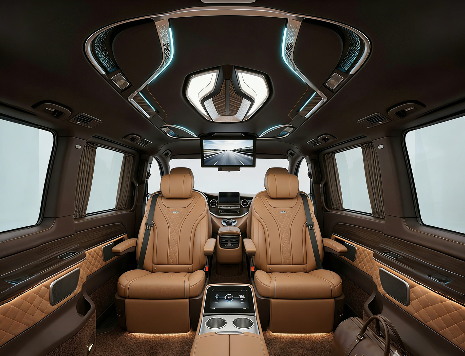 car roof lights interior (1)