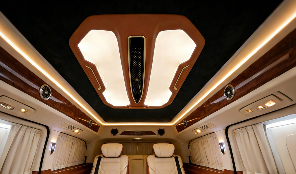 Luxury car roof lights (2)