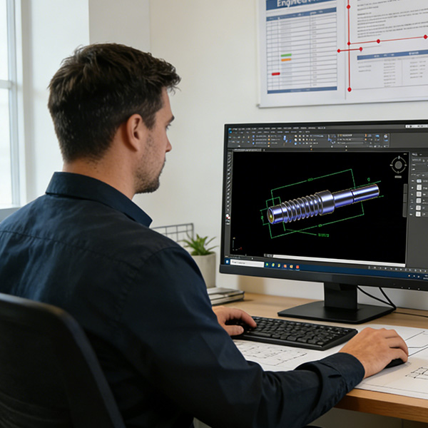 Drawings and samples for custom shafts (2)